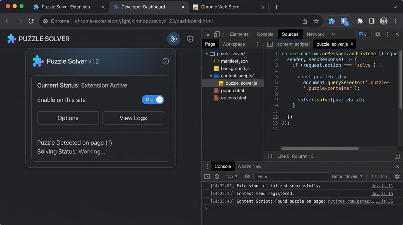 Chrome Extension Development