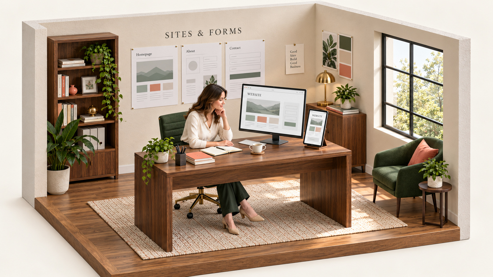 Illustrative Sites & Forms department